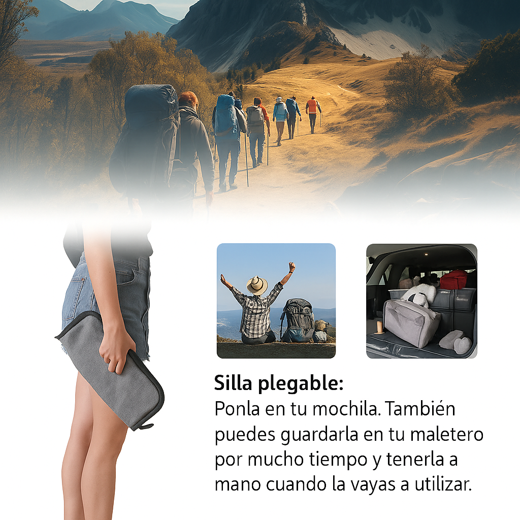 Silla plegable portátil TK