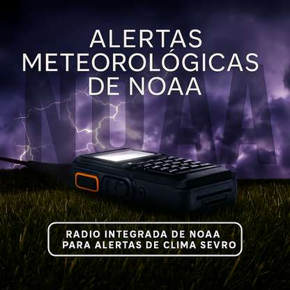 Walkie talkie de doble banda TK