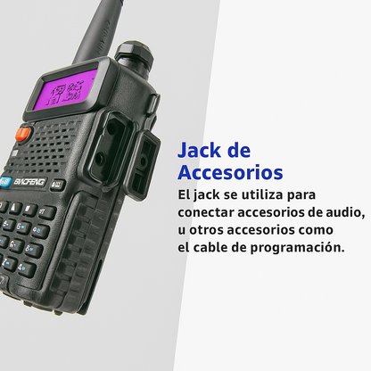 Walkie talkie de doble banda TK