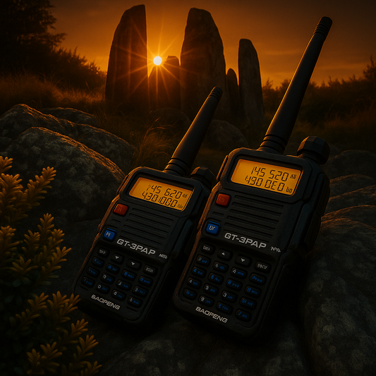 Walkie talkie de doble banda TK