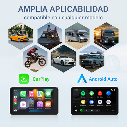 Pantalla táctil para autos