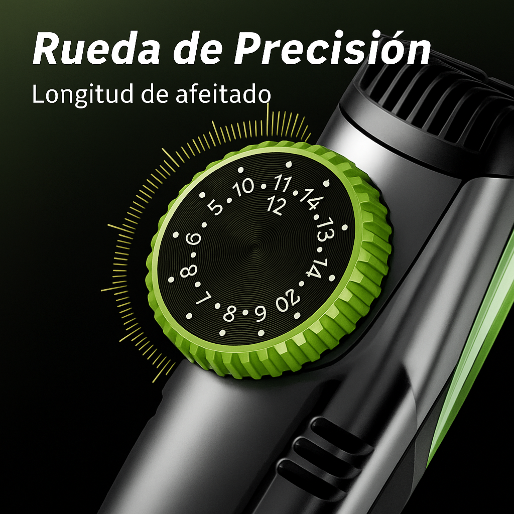 Recortadora de cabello con aspiradora