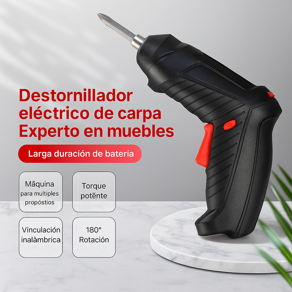 Destornillador eléctrico inalámbrico TKP