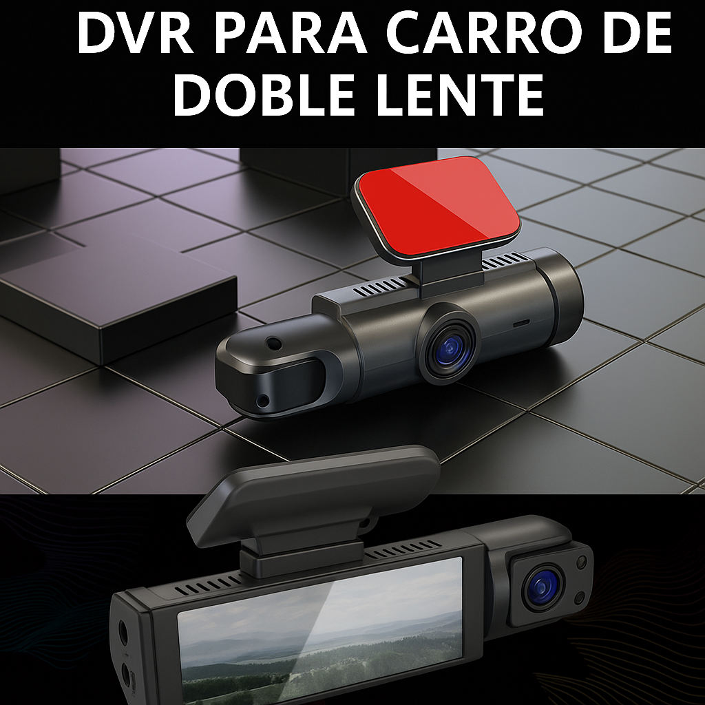 Cámara de tablero delantera y trasera