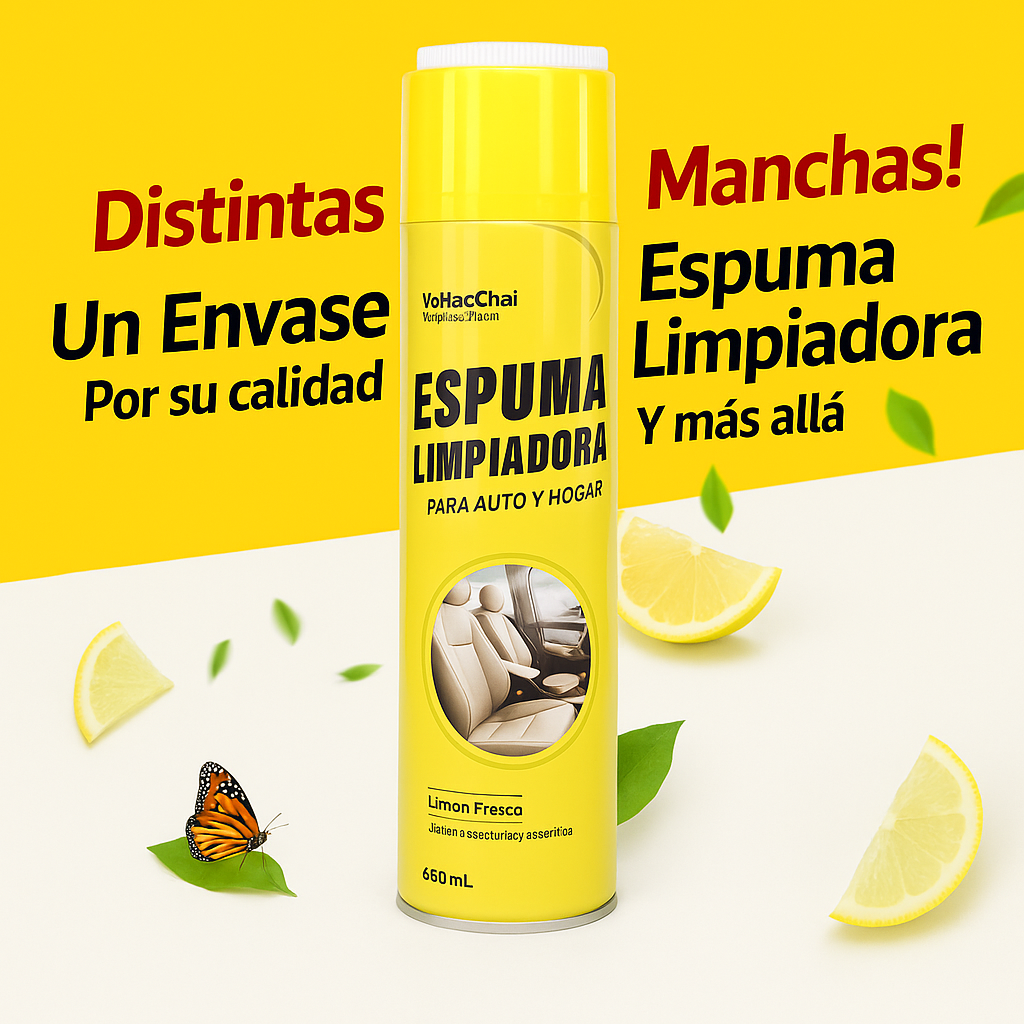 Limpiador en spray para auto