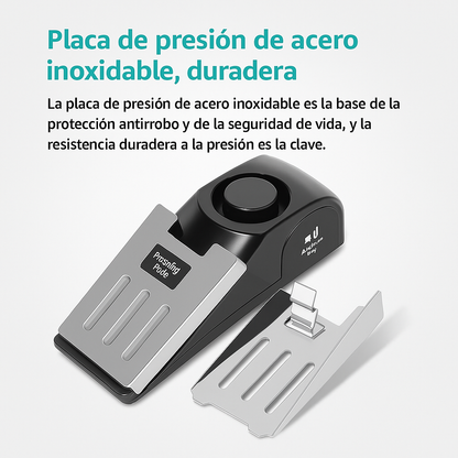 Alarma para detención de puerta