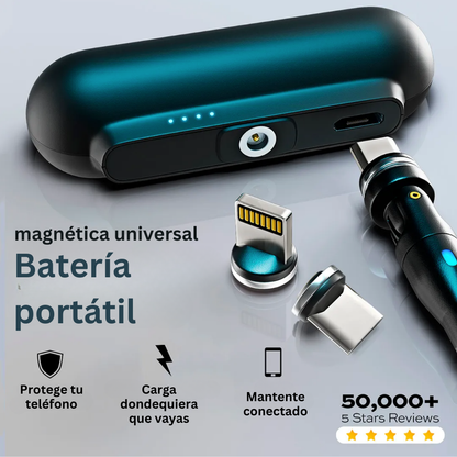 Cargador inalámbrico mini de dedo 3000mAh TK