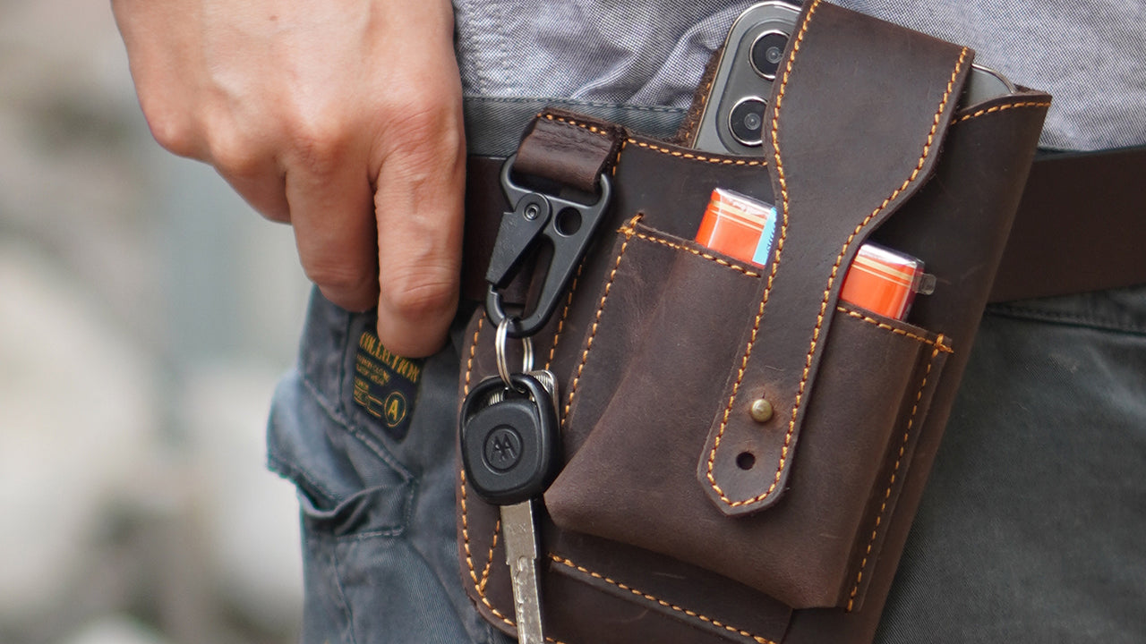 Riñonera de cinturón para hombre