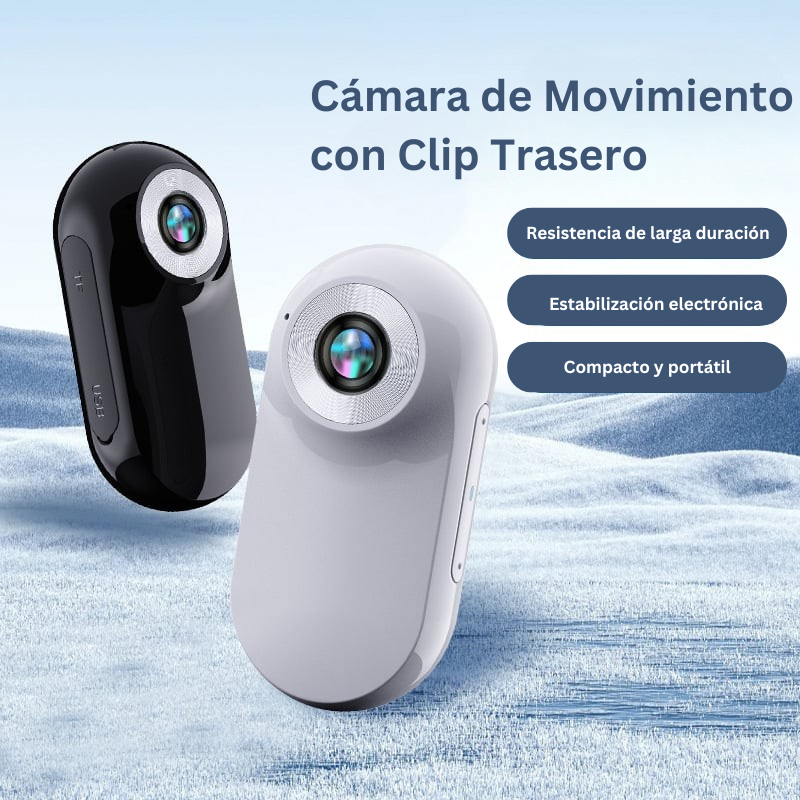 Cámara de Acción Mini 4K con Pantalla de 0.96 Pulgadas