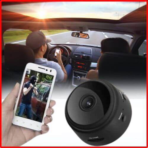 Mini Camera Espiã A9 Wifi Veicular Escondida Noturna Rapido