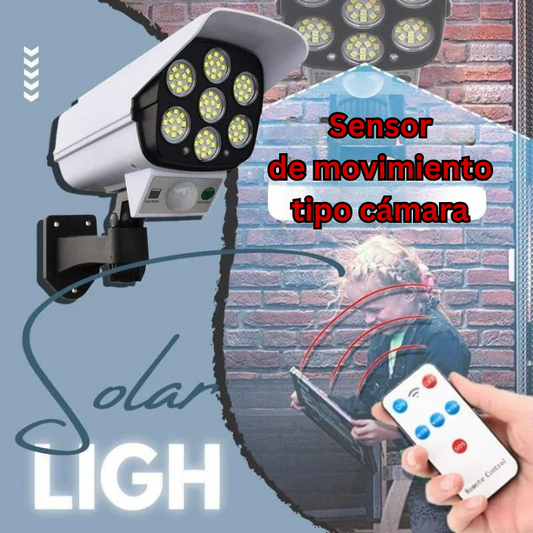 Lámpara Solar Inteligente para Exteriores con Sensor de Movimiento
